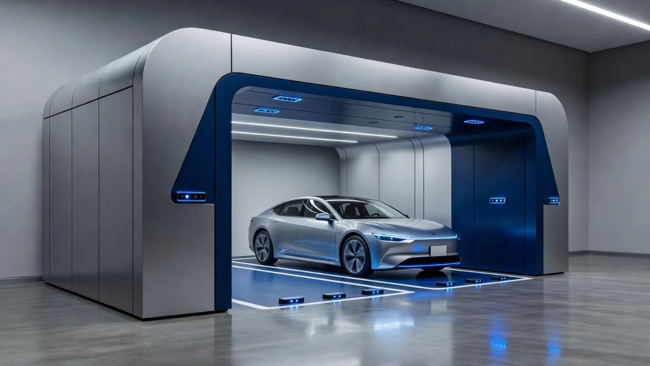 自動制御されたスマート駐車場システム